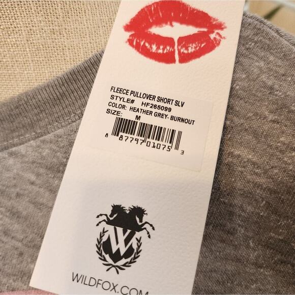 WILDFOX NO MORE BAD DAYS NEW SWEAT SET /SWEATSHIRT AND PANTS SIZE MED - Picture 4 of 8